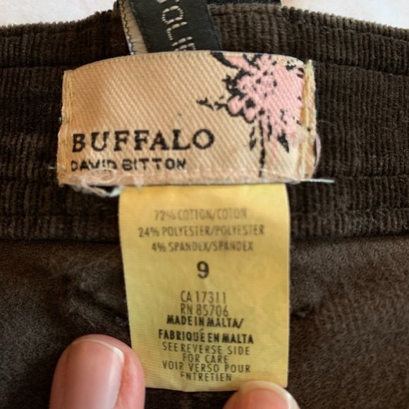 Y2K Buffalo lace up Corduroy Pants - Picture 4 of 9